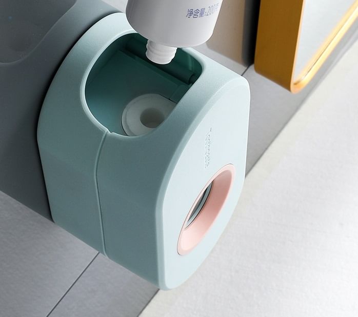 Karnemelk - Wandgemonteerde tandpastadispenser