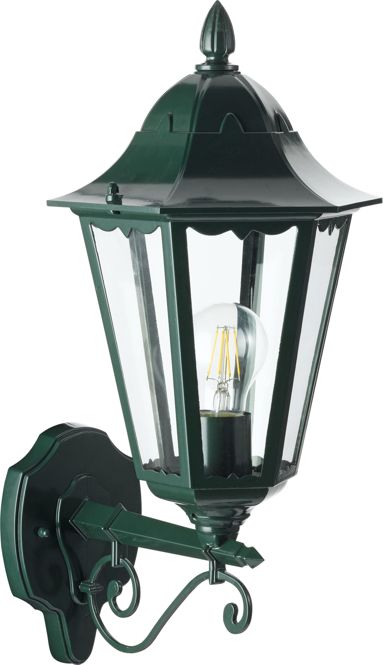 Intratuin wandlamp Ursa opwaarts groen 28 x 20 x 51 cm
