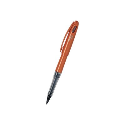 Pentel Tradio Brillant - Feutre plume - corps orange
