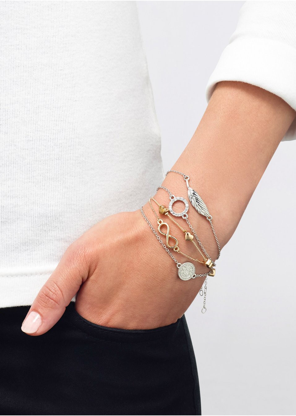Set de bracelets (Ens. 5 pces.)