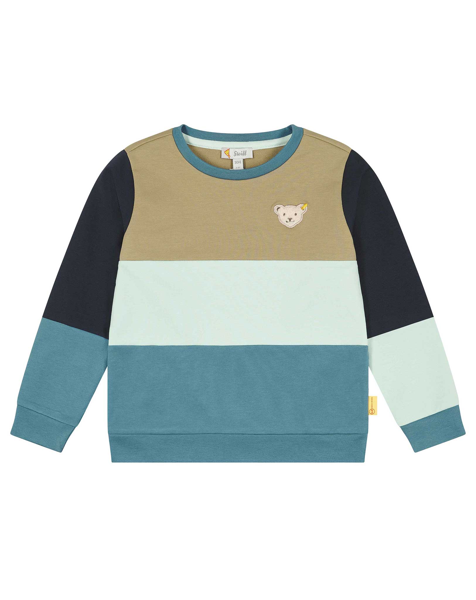 Sweatshirt ALIGATOR ISLAND BEAR in bluestone
