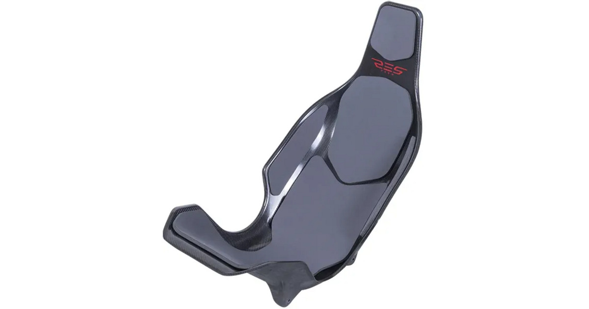 Res-TechX1 Carbon Seat gamestoel  (Grijs)