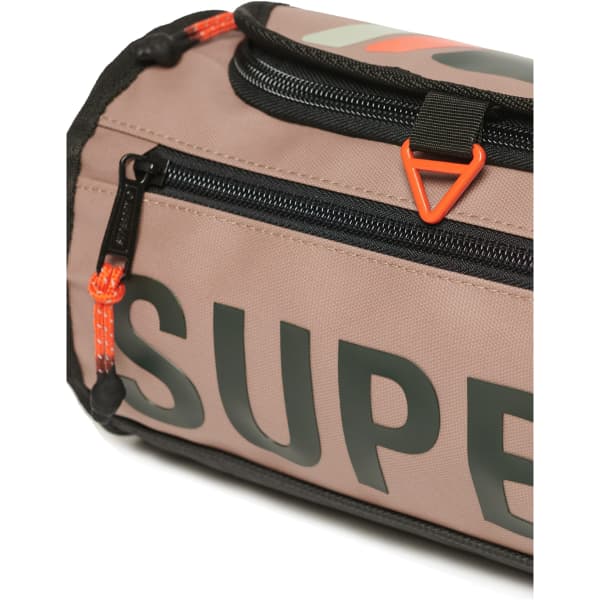Trousse de toilette SUPERDRY TARP TROUSSE BEIGE FONCE FLAMME