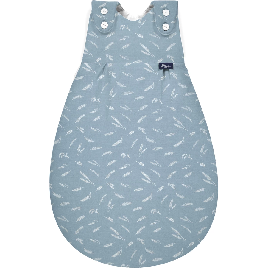Alvi® Baby-Mäxchen®Außensack Flachgewebe Earth blau