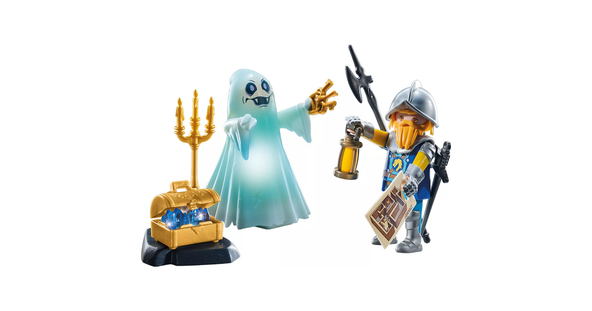 PLAYMOBILNovelmore - Spook en Novelmore ridder Constructiespeelgoed  (71797)