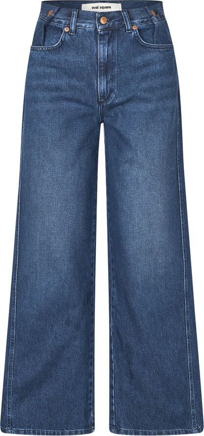 Oval Square Stereo Jeans 0102 0102 middle blue