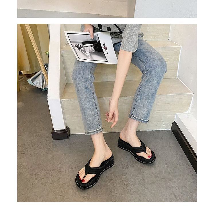 Arpeggi - Plateau slippers met sleehak
