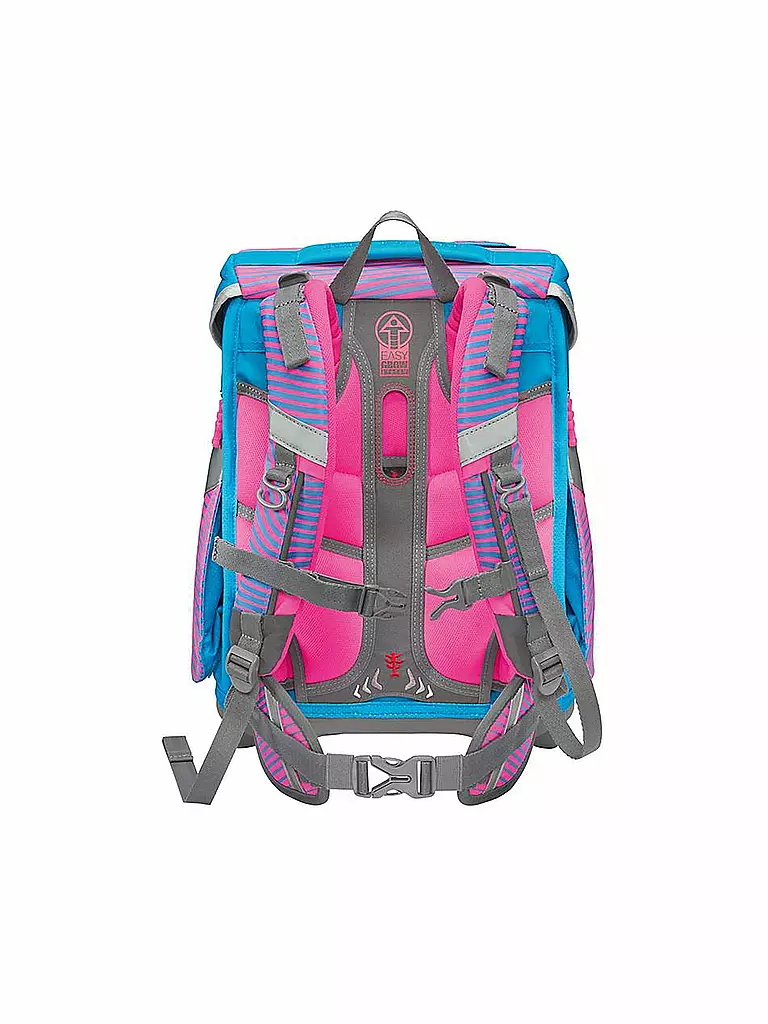 STEP BY STEP Schultaschen Set 5tlg SPACE Neon Kolibri Kaja  pink