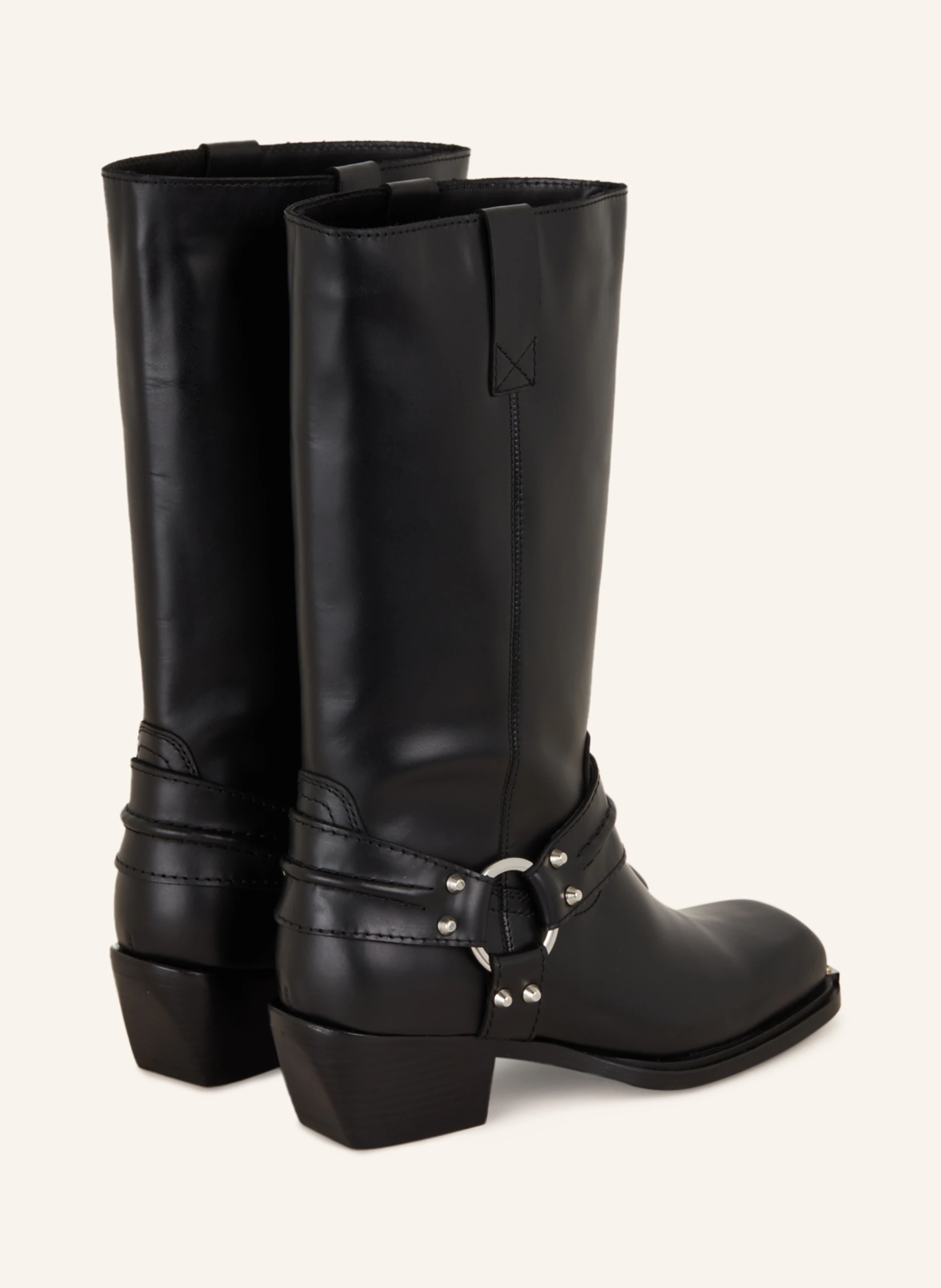 SANDRO Biker Boots