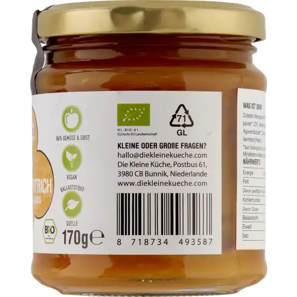 Bio Brotaufstrich Mango & Kürbis