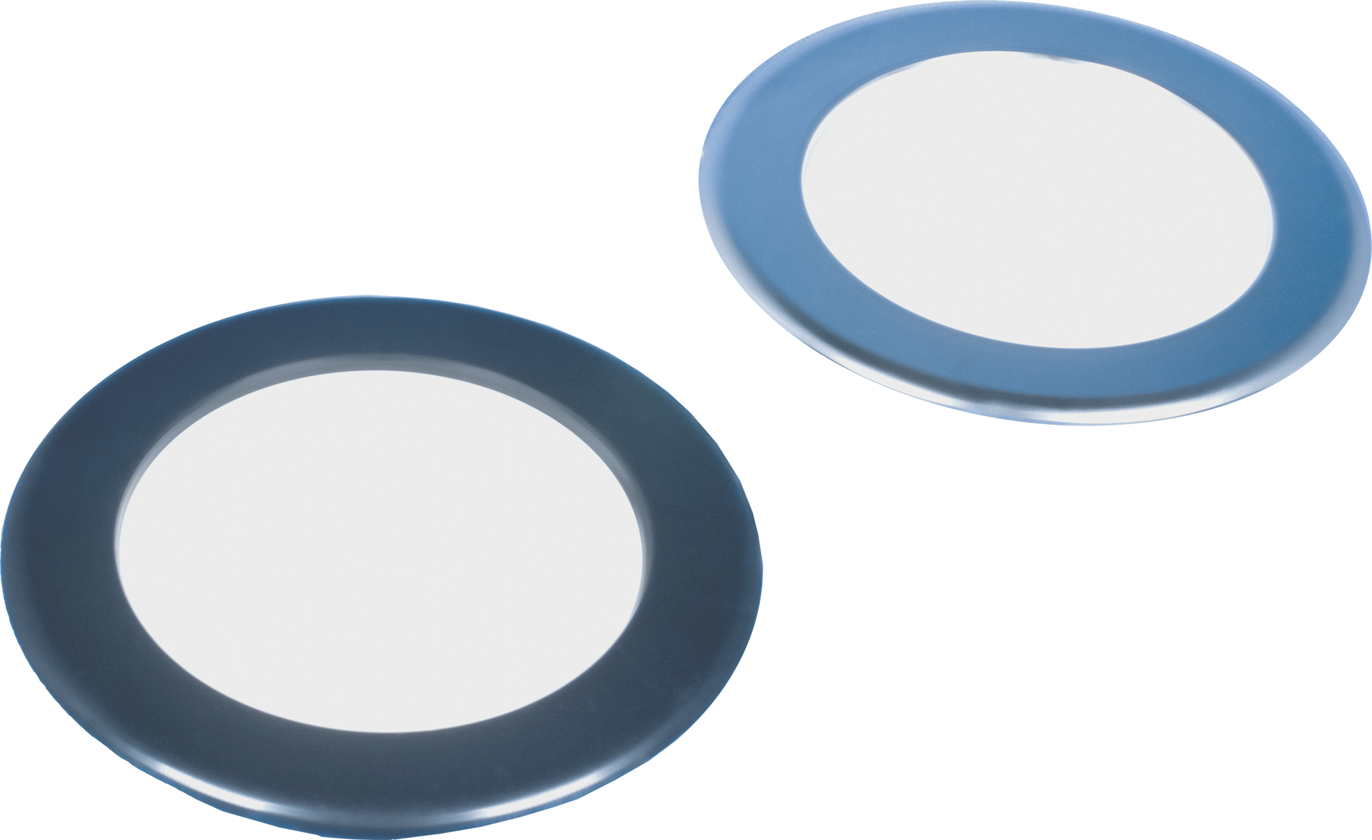 Frilight  Einbauspot Vega 75, 6SMD, mattchrom, Opalglas mit Touch-Schalter