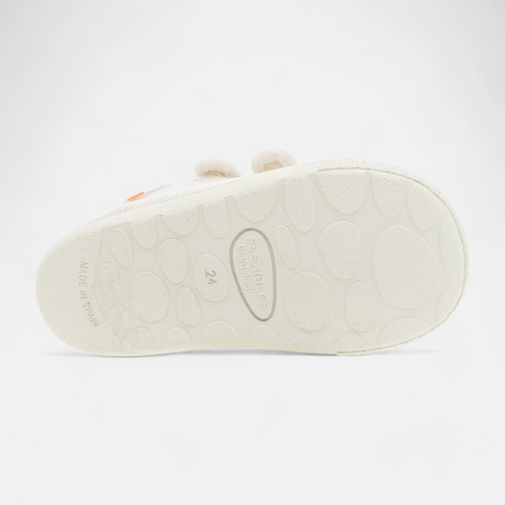Baskets en toile Fille argent