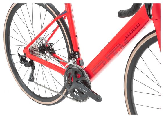 Vélo de Route Électrique BMC Roadmachine AMP Three Shimano 105 11V 350 Wh 700 mm Rouge 2023 - Produit Reconditionné