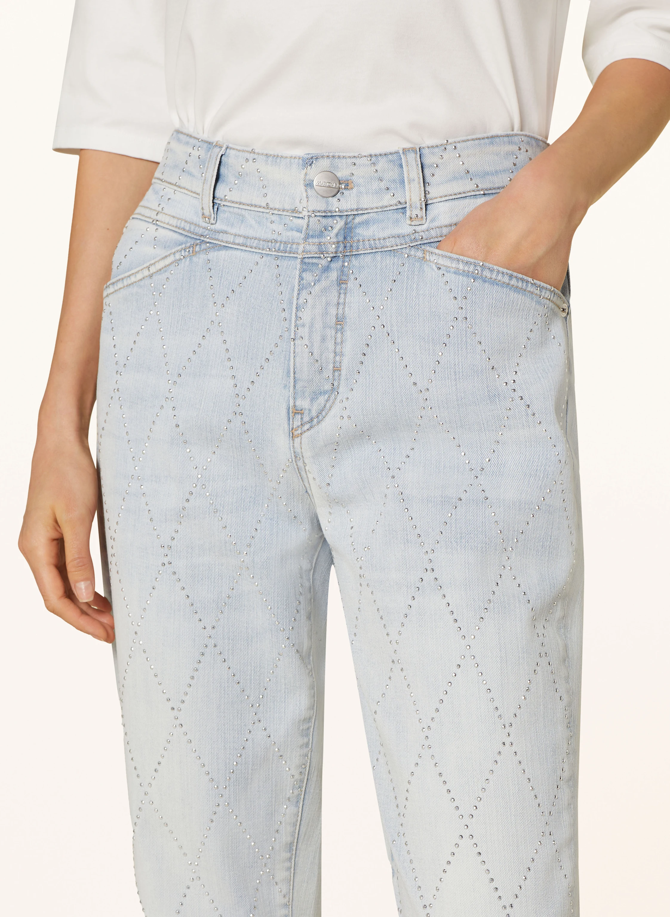 MARC CAIN Jeans RIAD mit Nieten