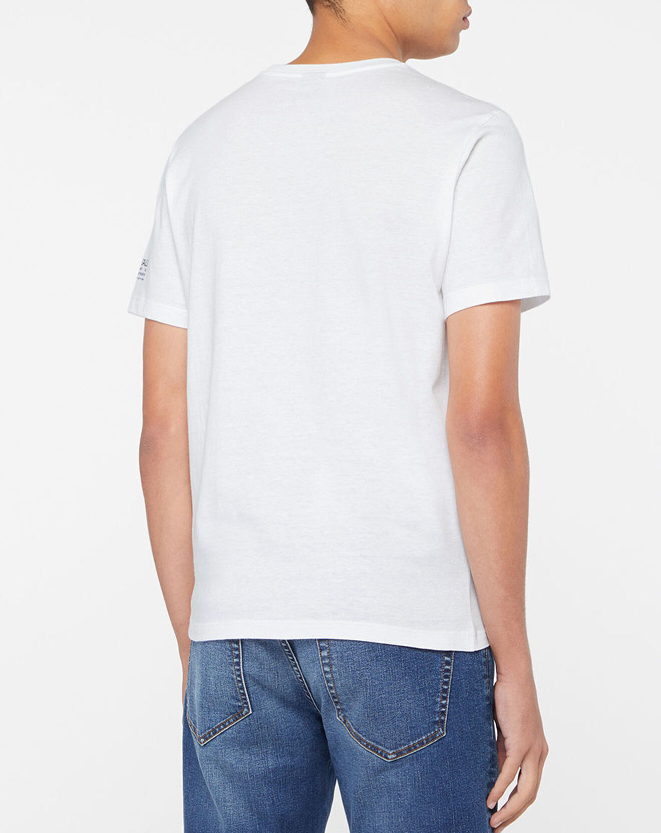 North Sails T-Shirt 100% Coton Bio Graphic blanc