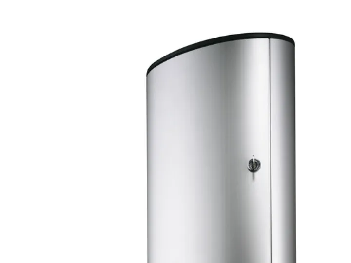 DURABLE KEY BOX - Nøglekabinet - 72 kroge - børstet aluminium - aluminium