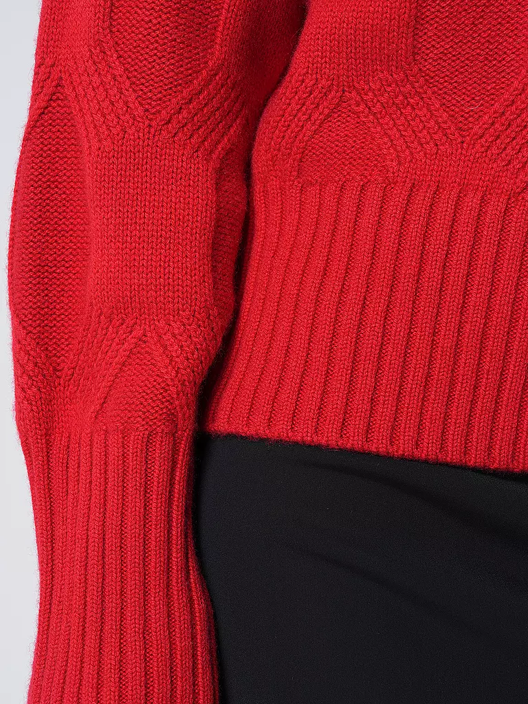 THE MERCER N.Y. Kaschmirpullover  rot