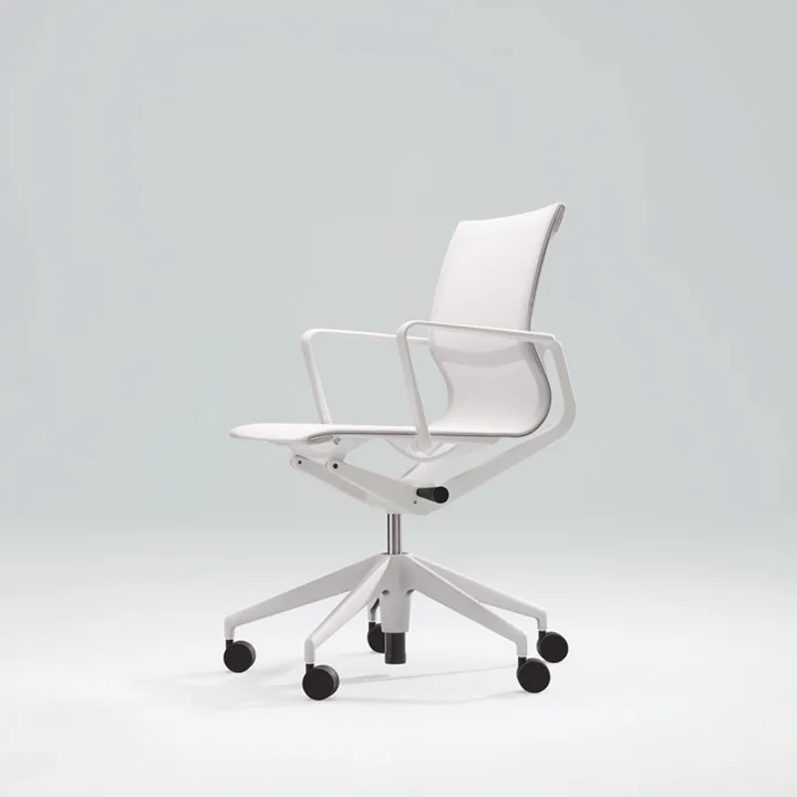 Vitra - Physix Bürodrehstuhl, black pearl / deep black (Hartbodenrollen)