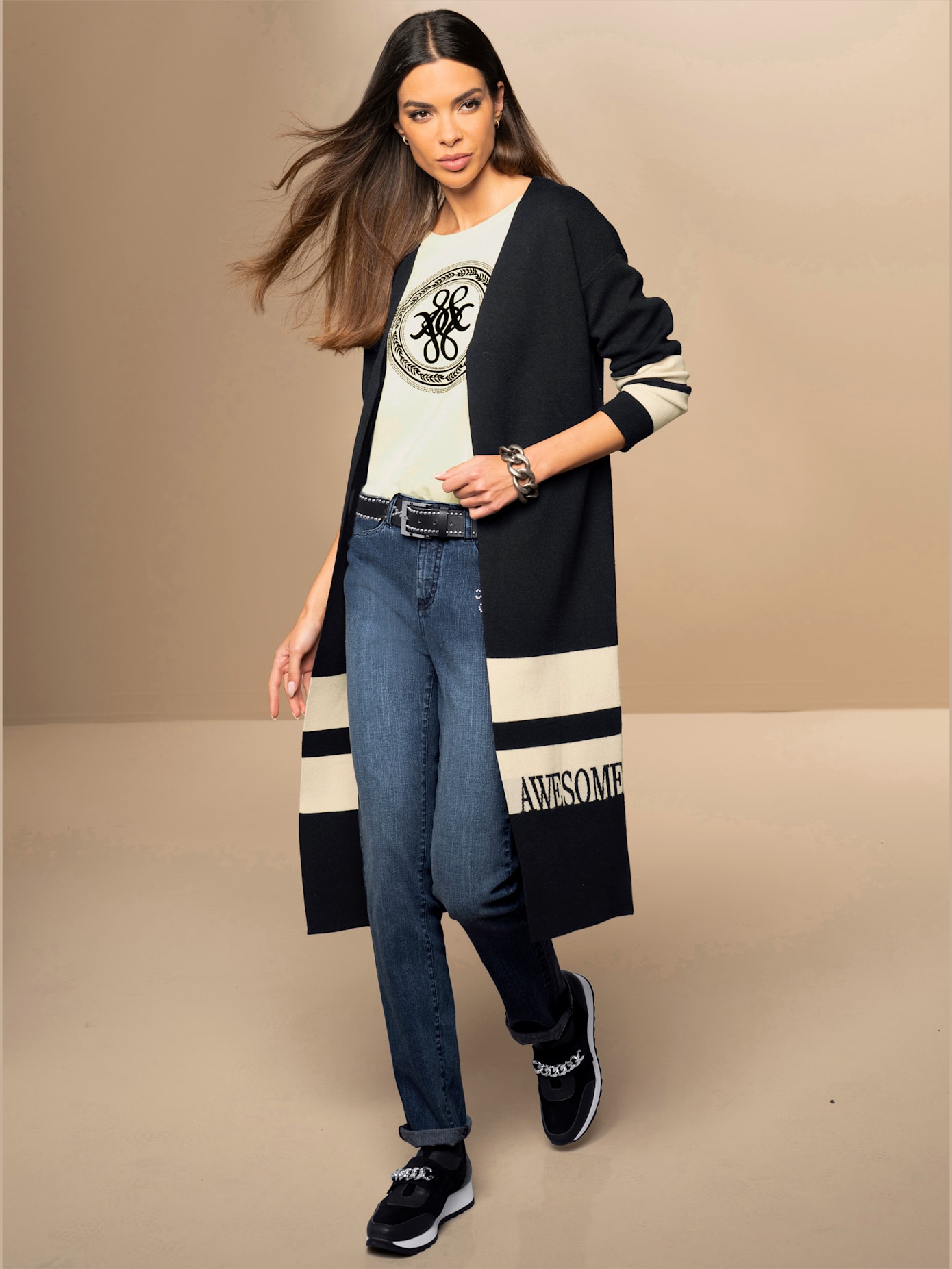 Jean push-up effet « push-up » pour un joli fessier