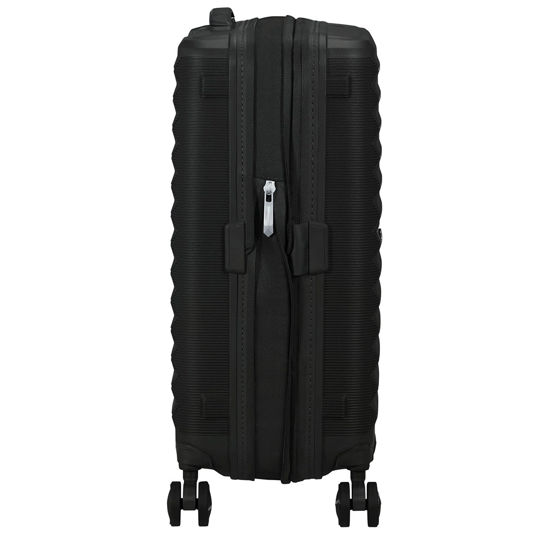 American Tourister Fastforward Spinner 55 EXP Flash Black
