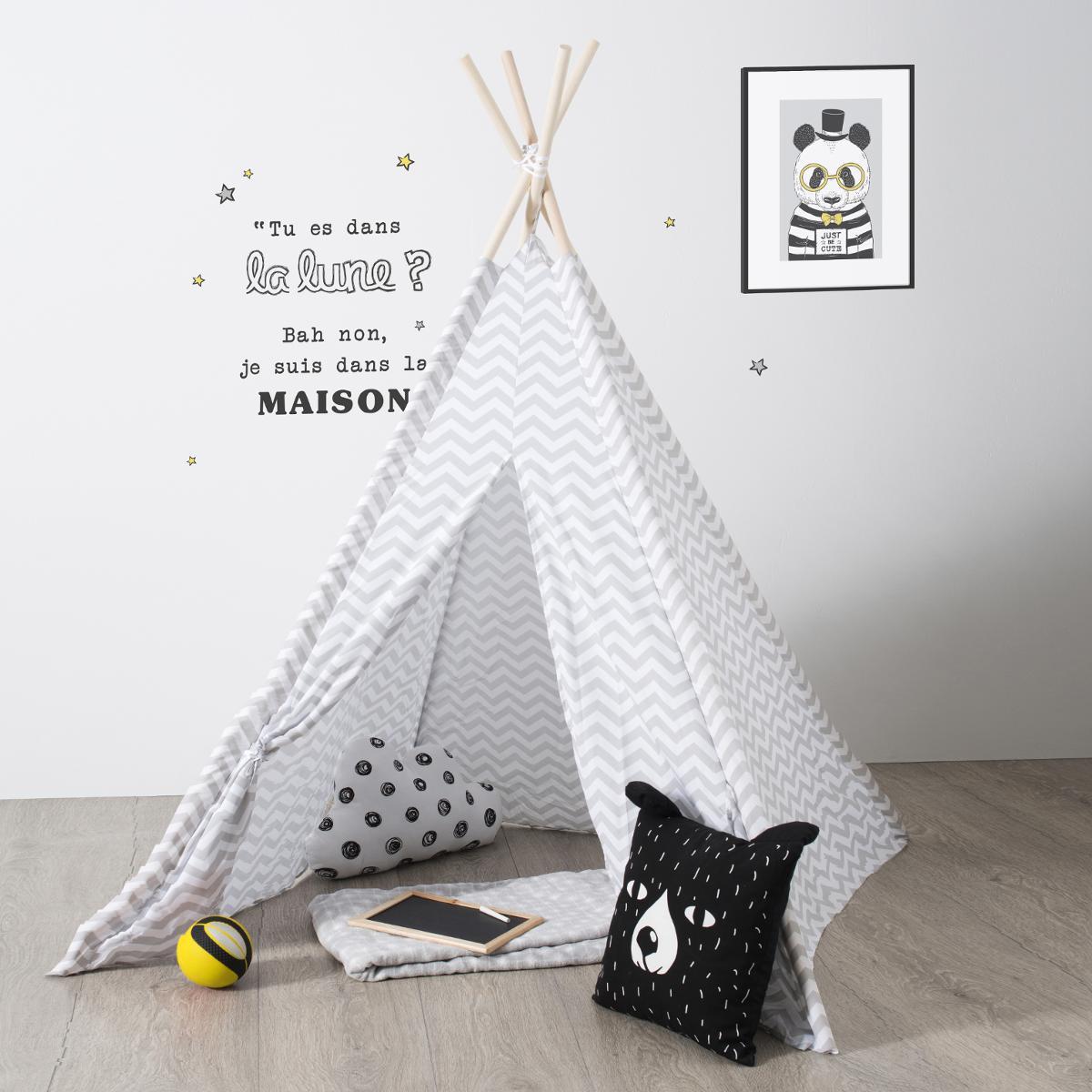 TIPI DECO GRIS CLAIR H.160CM
