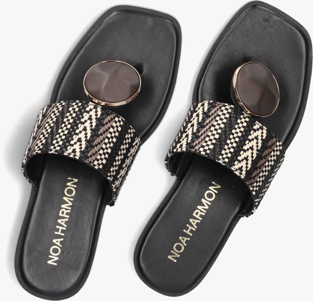 NOA HARMON zwarte noa harmon slippers 9226