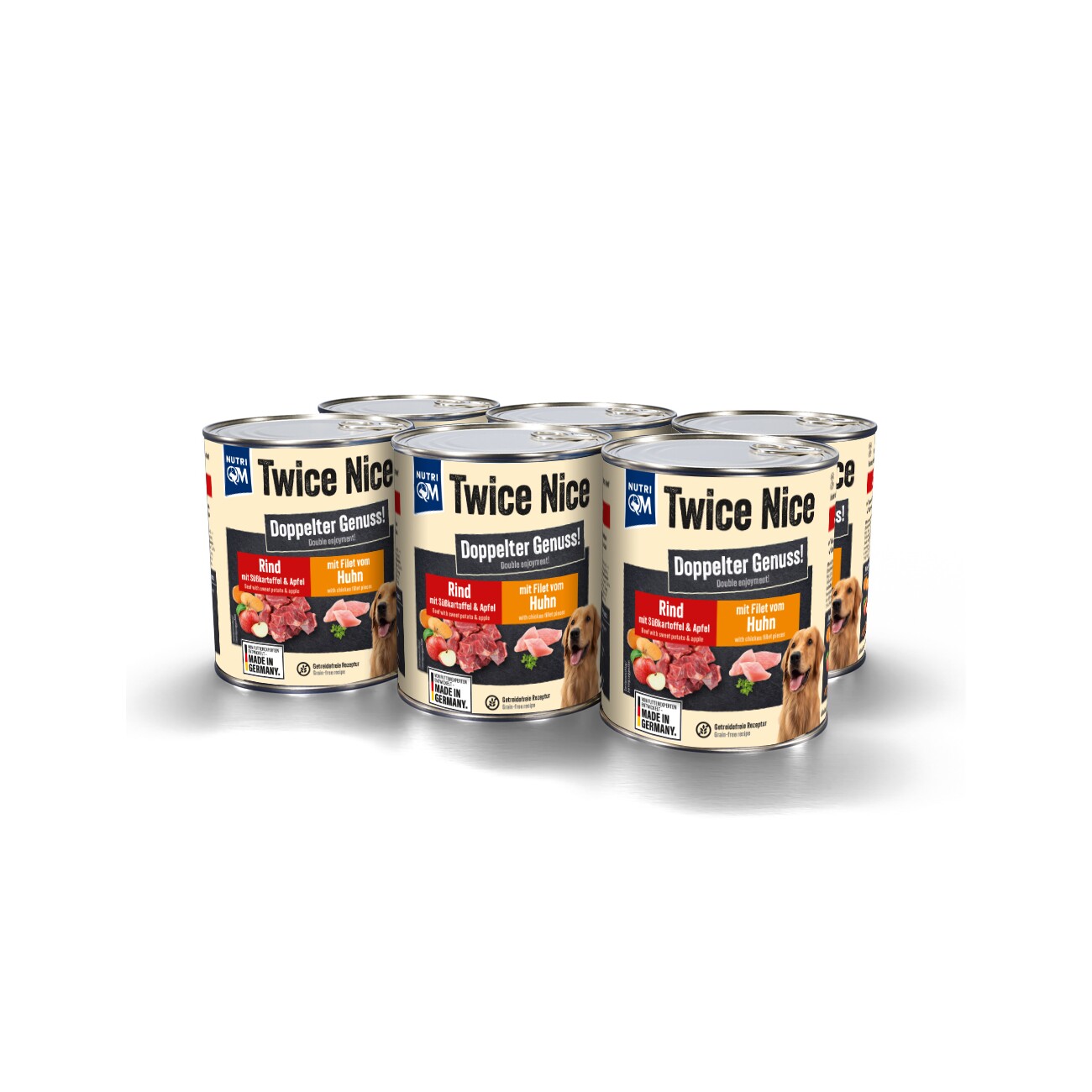 NutriQM Nassfutter Rind