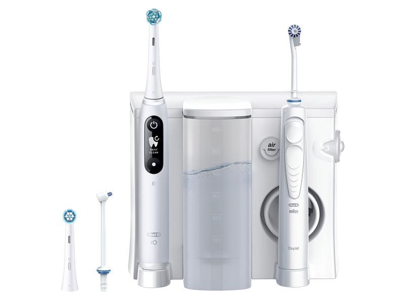 Oral-B Munddusche-Set OxyJet Oral Health Center iO6 Zahnzwischenraumreiniger