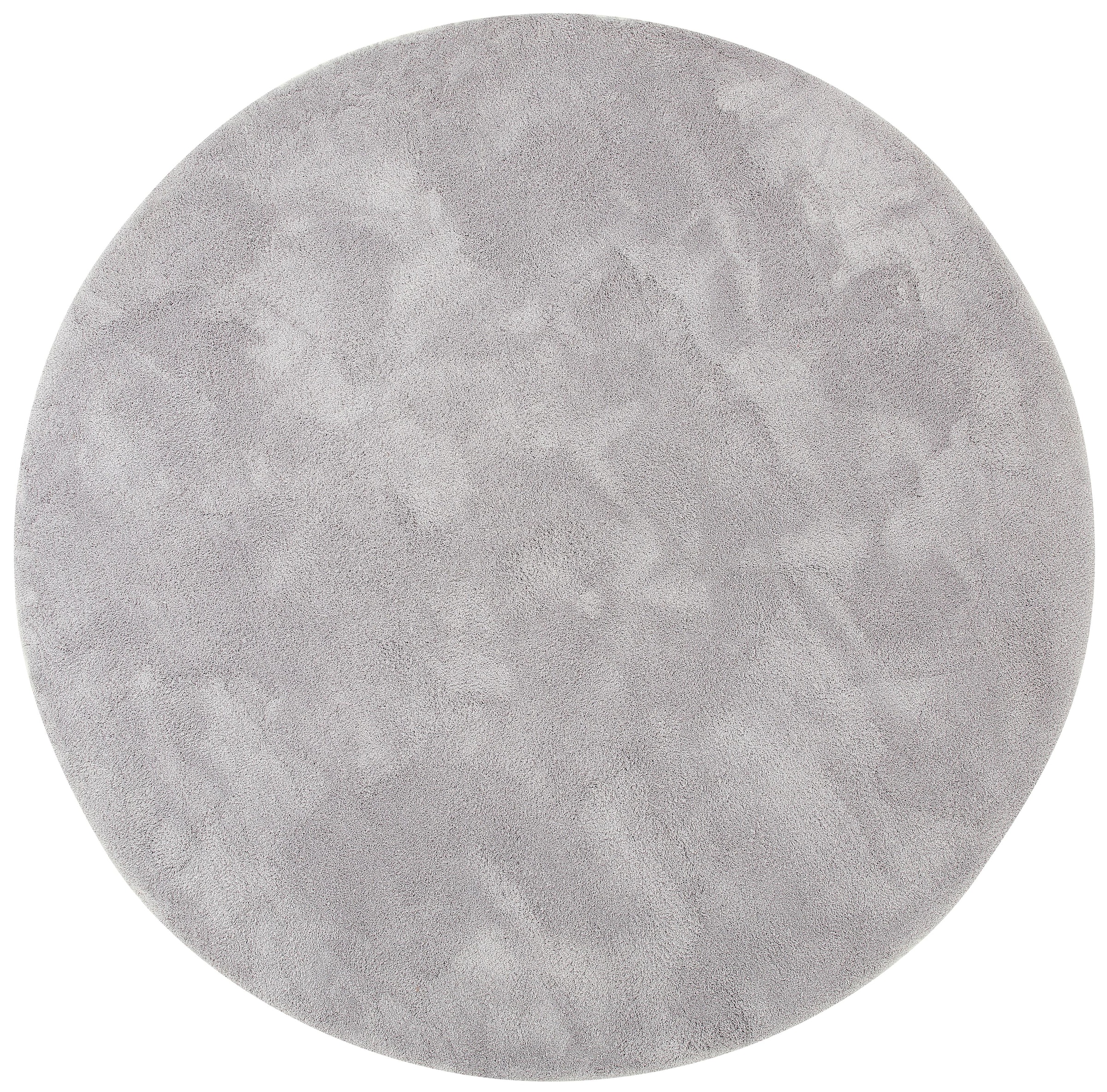 my home Hochflor-Teppich »Microfaser Teppich Magong, besonders weich, sehr feiner Flor« rund 25 mm Höhe unifarben, weiche Teppiche, Wohnzimmer, Schlafzimmer, Kinderzimmer