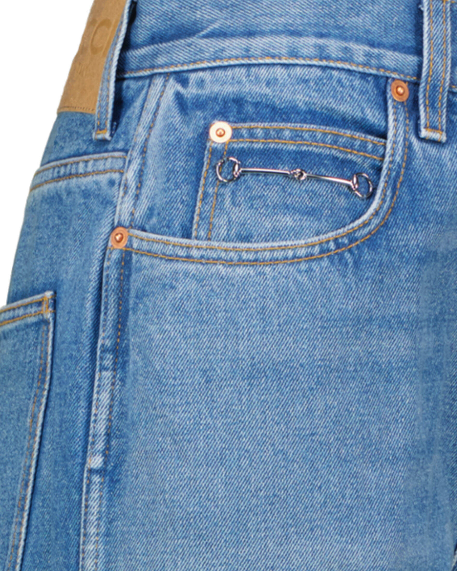 Gucci| Damen Jeans mit Horsebit-Detail