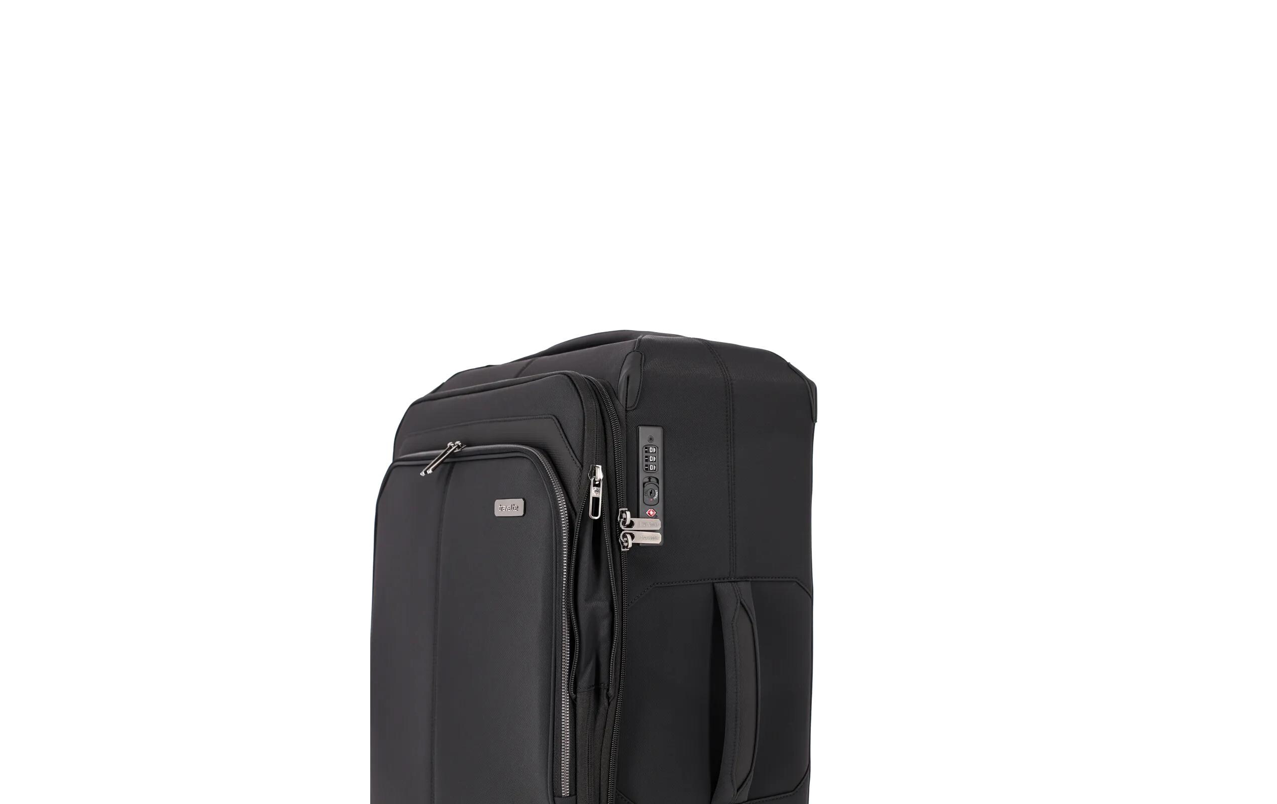 Priima Trolley L erweiterbar, Schwarz<br>Reisekoffer