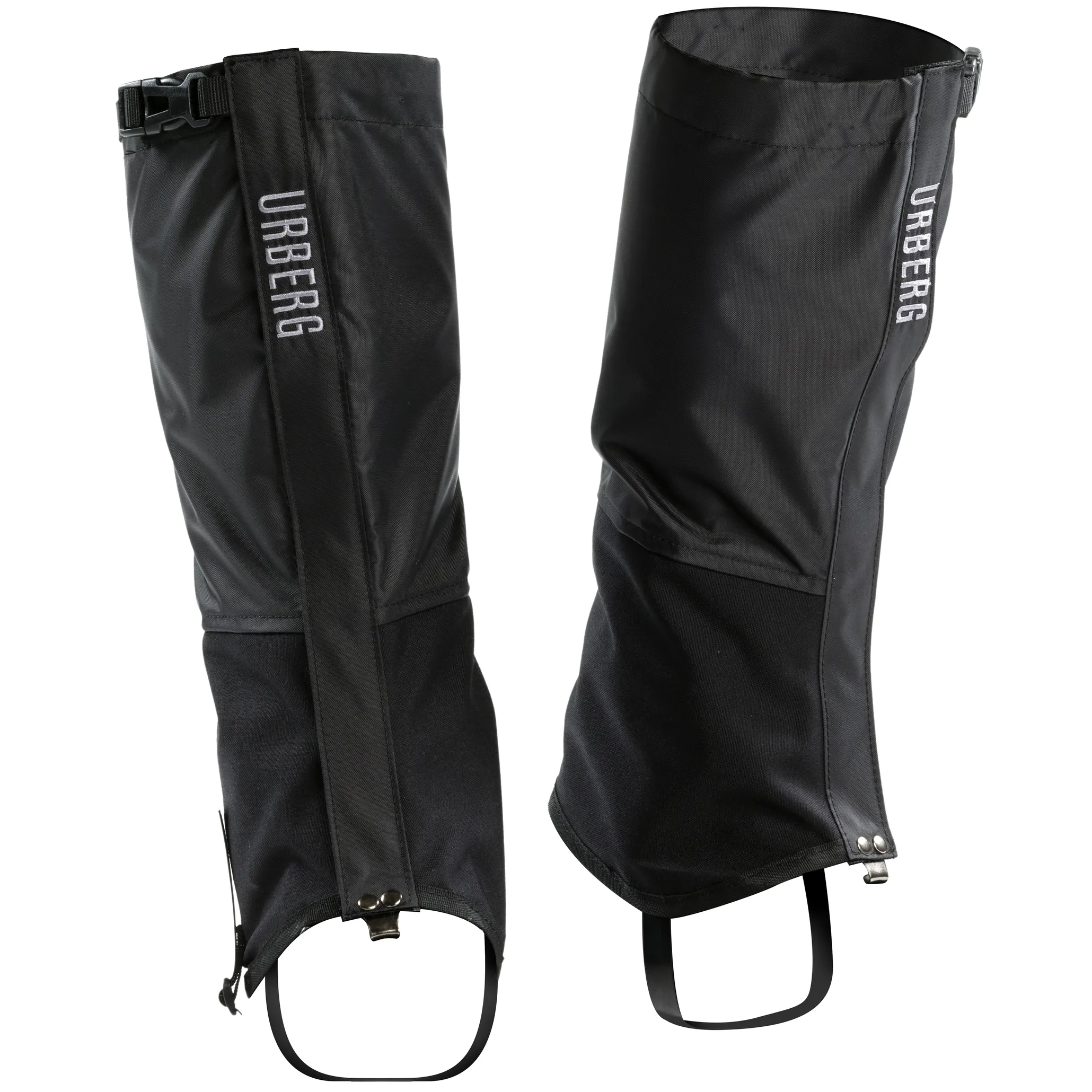 Urberg Unisex Outdoor Gaiters Black