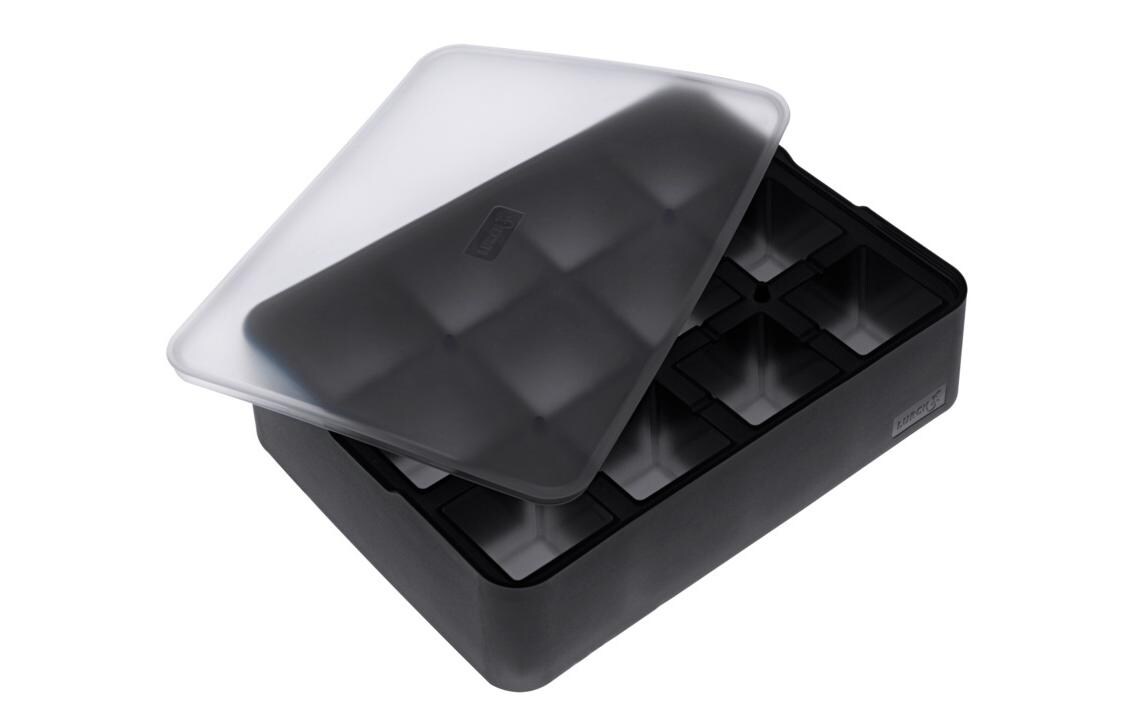Eiswürfelform Würfel Schwarz / Transparent, 4 x 4 cmIce Former