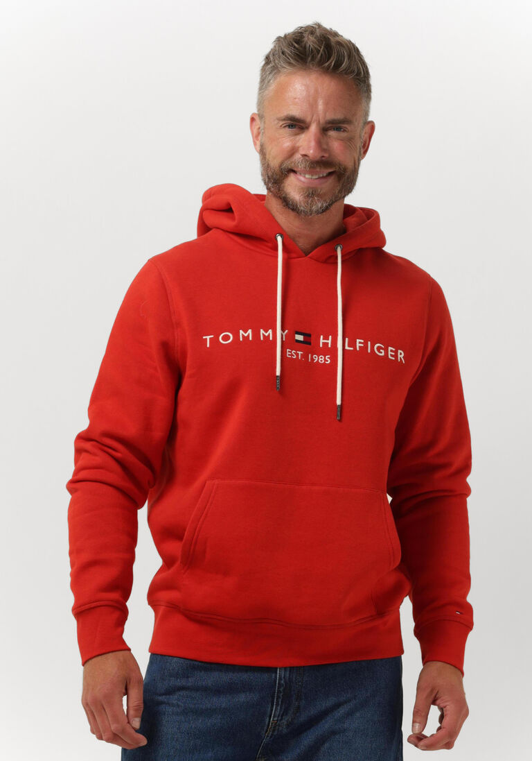TOMMY HILFIGER rode tommy hilfiger sweater tommy logo hoody