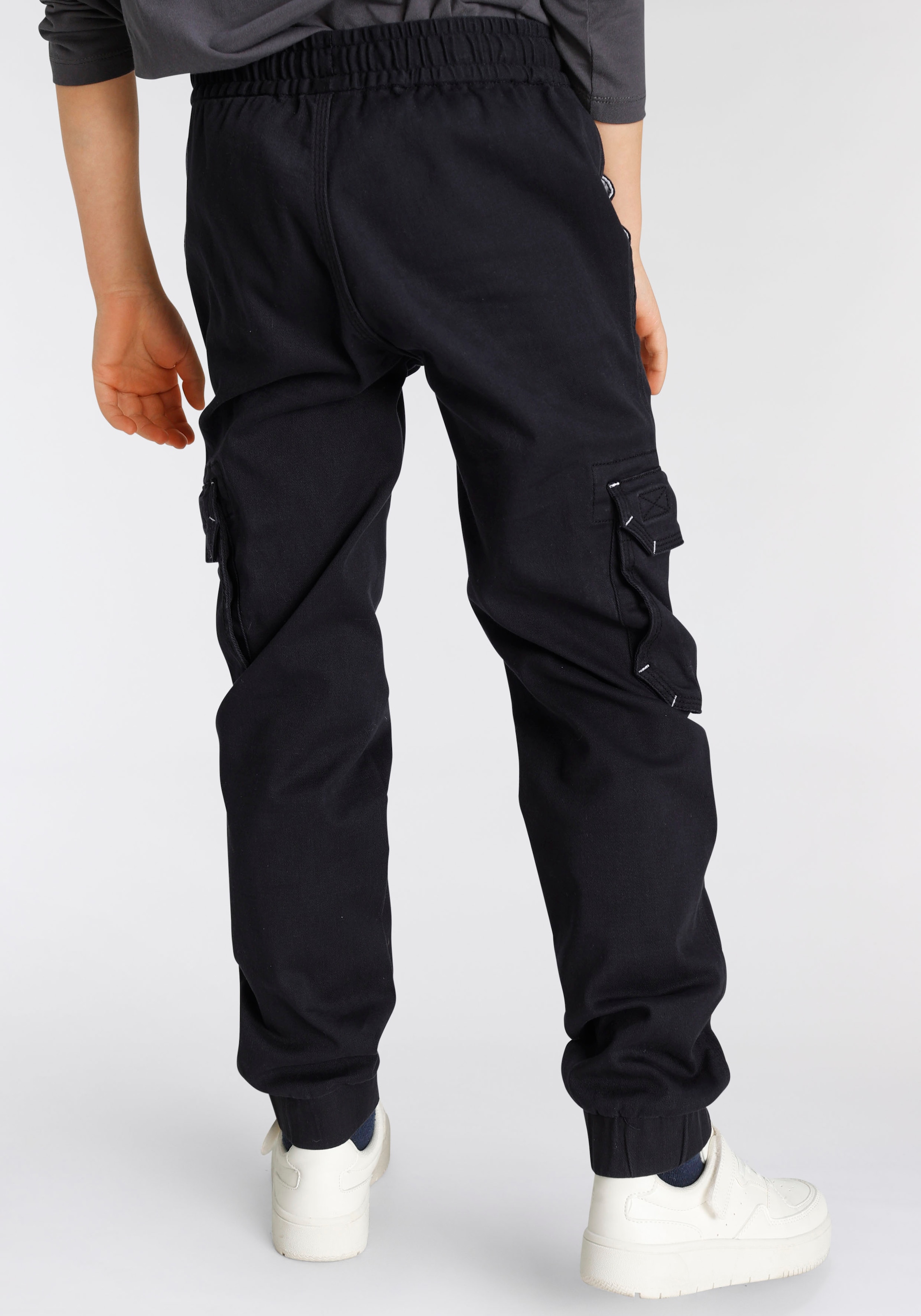 KIDSWORLD Cargohose », bequeme Schlupfform mit Stretch«  für Jungen