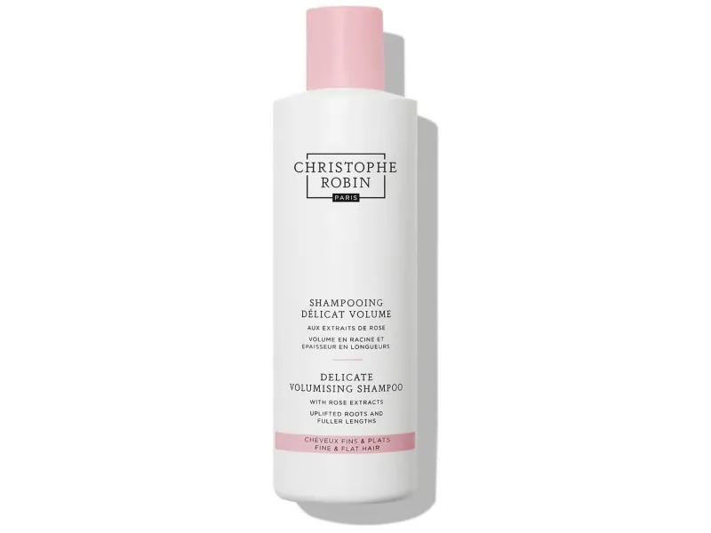 Christophe Robin Delicate Volumizing Shampoo med rosenekstrakter daglig volumengivende shampoo til fint hår 250 ml
