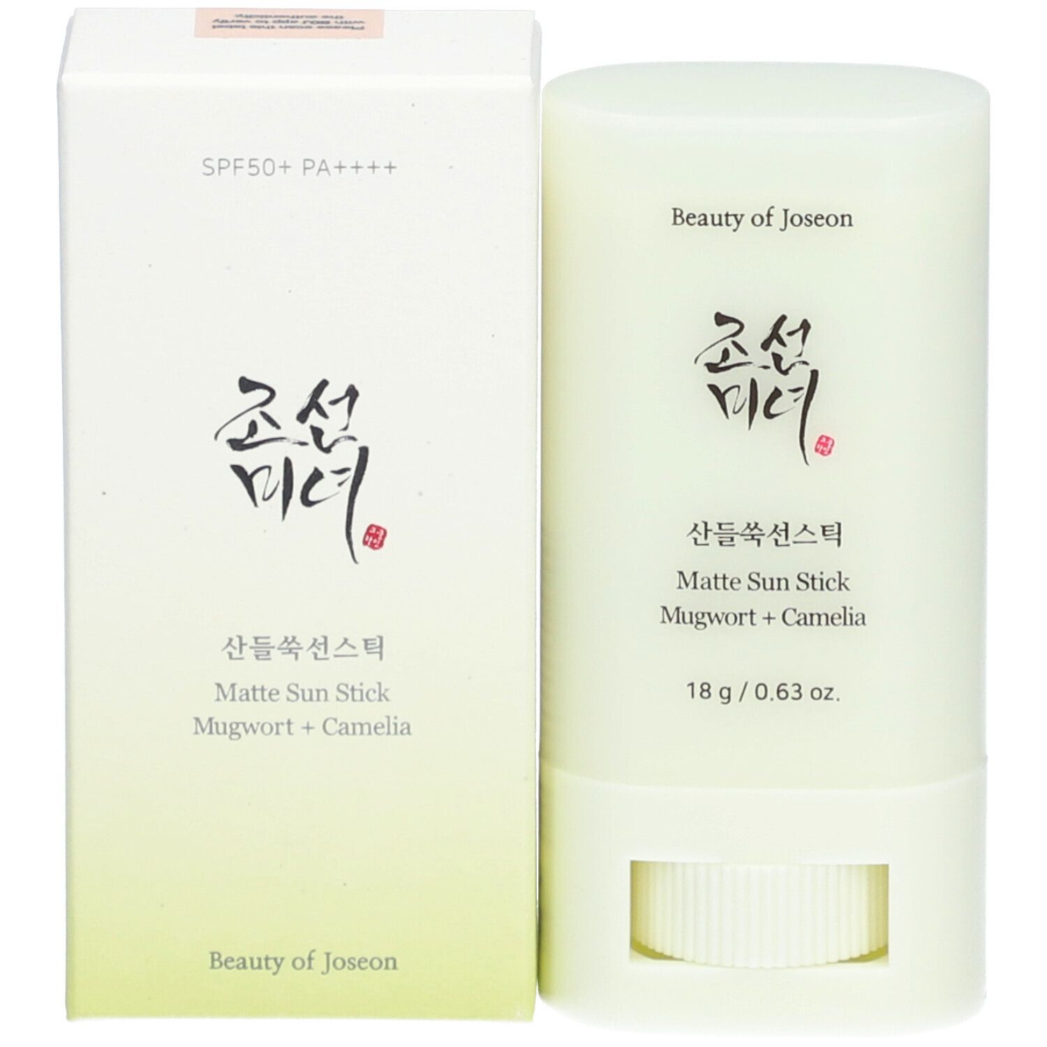 Beauty of Joseon Matte Sun Stick Mugwort + Camelia