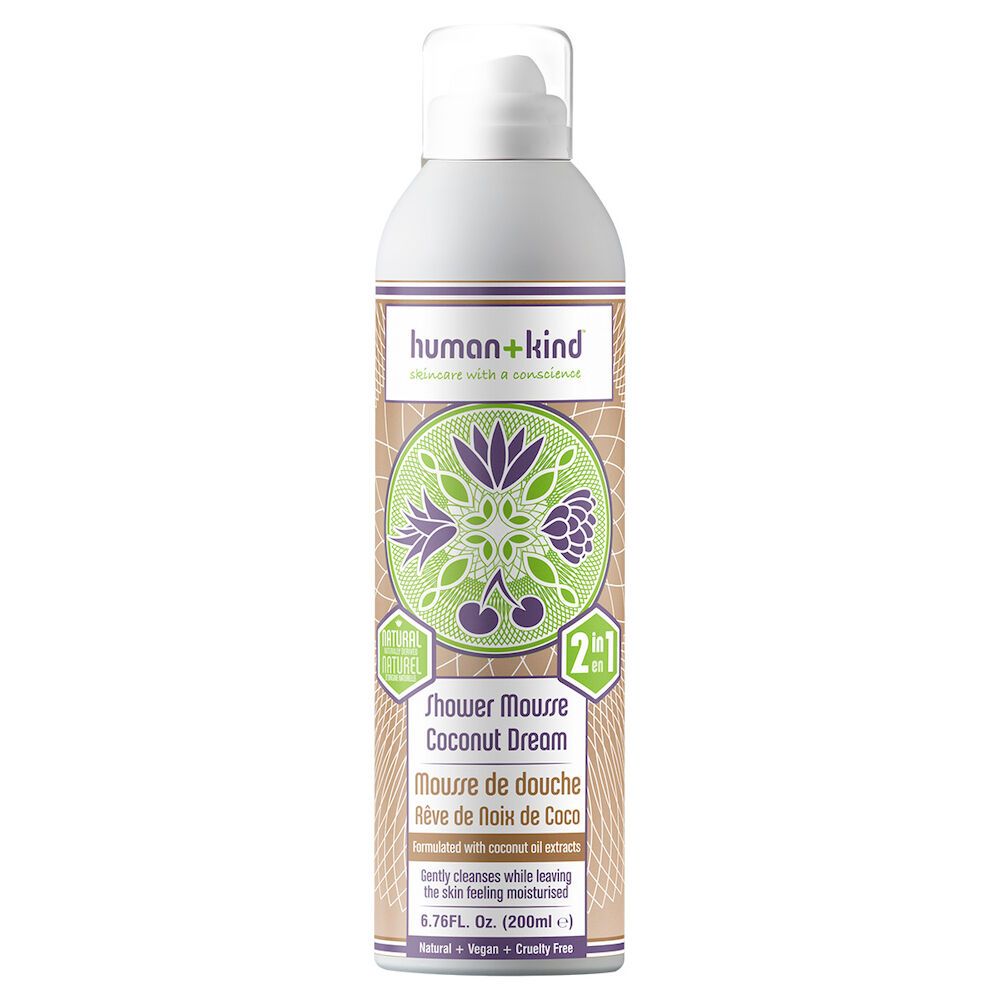 Human Kind Shower Mousse Coconut Dream 200 ml