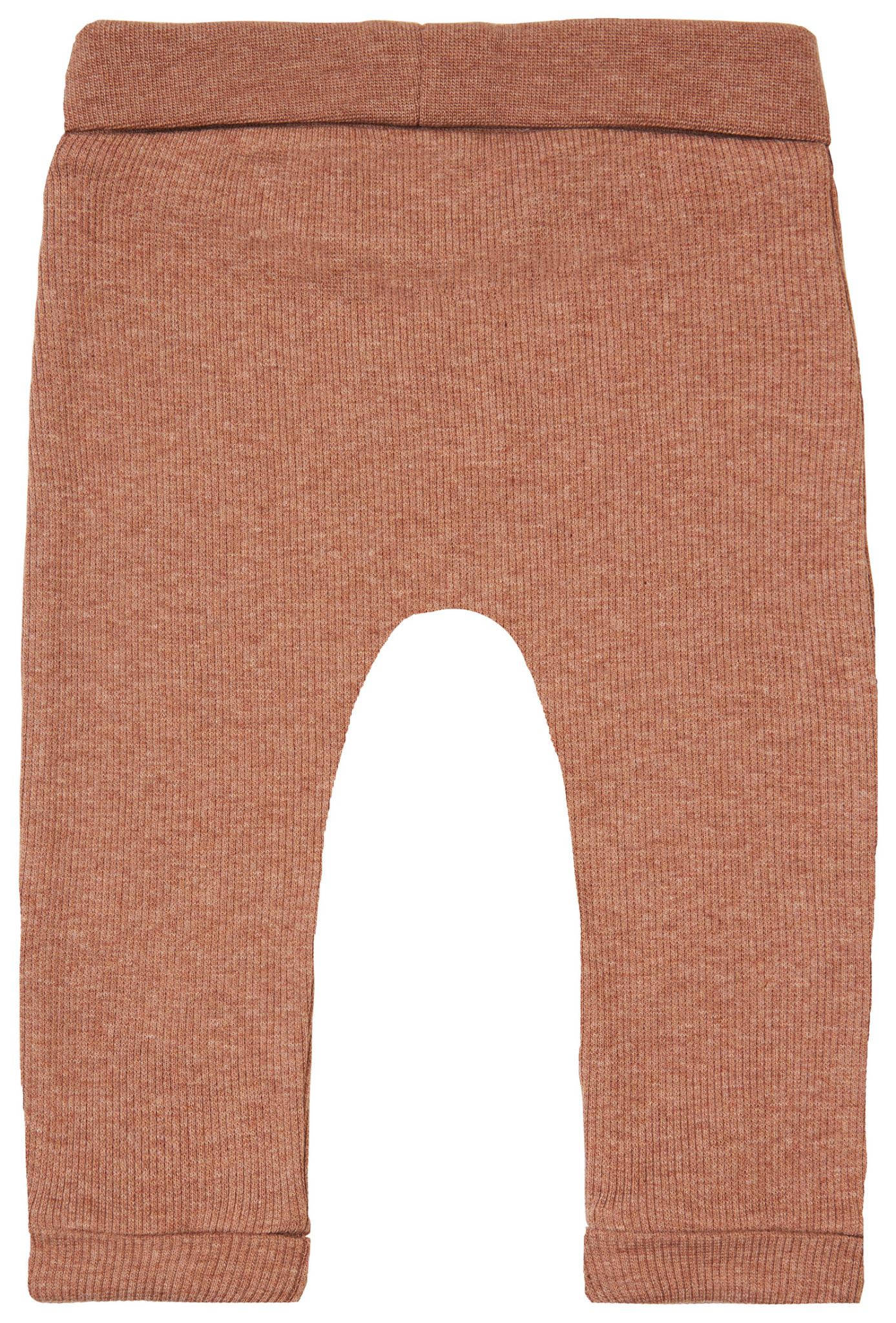 Noppies Noppies broek comfort Rib Naura cafe au lait melange