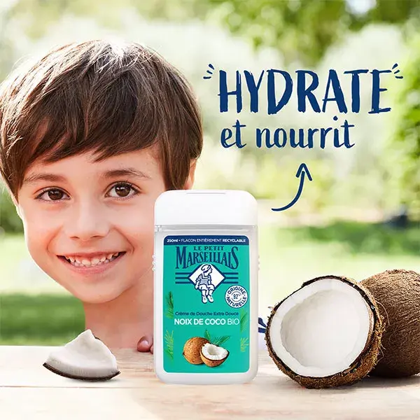 Le Petit Marseillais Creme de Banho Hidratante com Manteiga de Coco 250ml