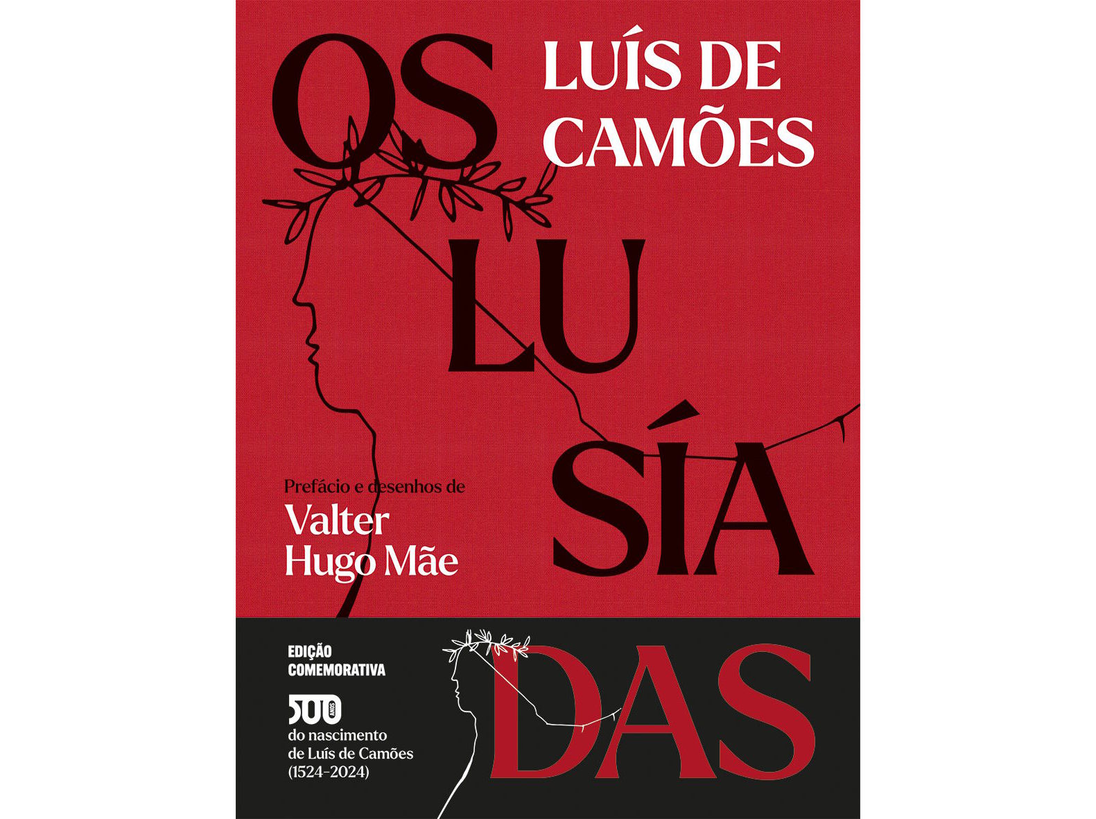 LIVRO OS LUSÍADAS DE LUÍS DE CAMÕES - ED. COM. DOS 500 ANOS
