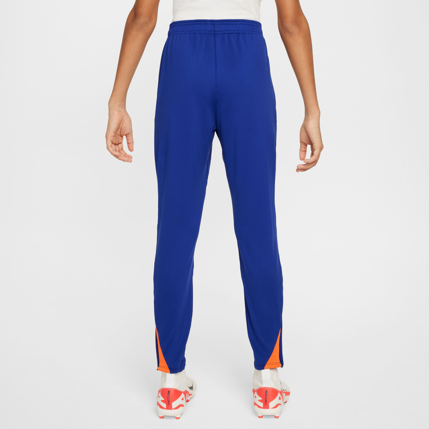 Nike Nederland Strike Trainingsbroek 2024-2026 Kids Blauw Oranje