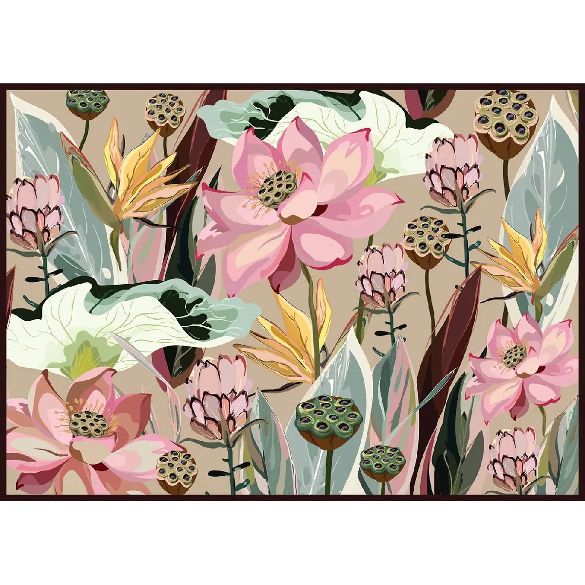 Puzzle 1000 pièces Flowers no. 2