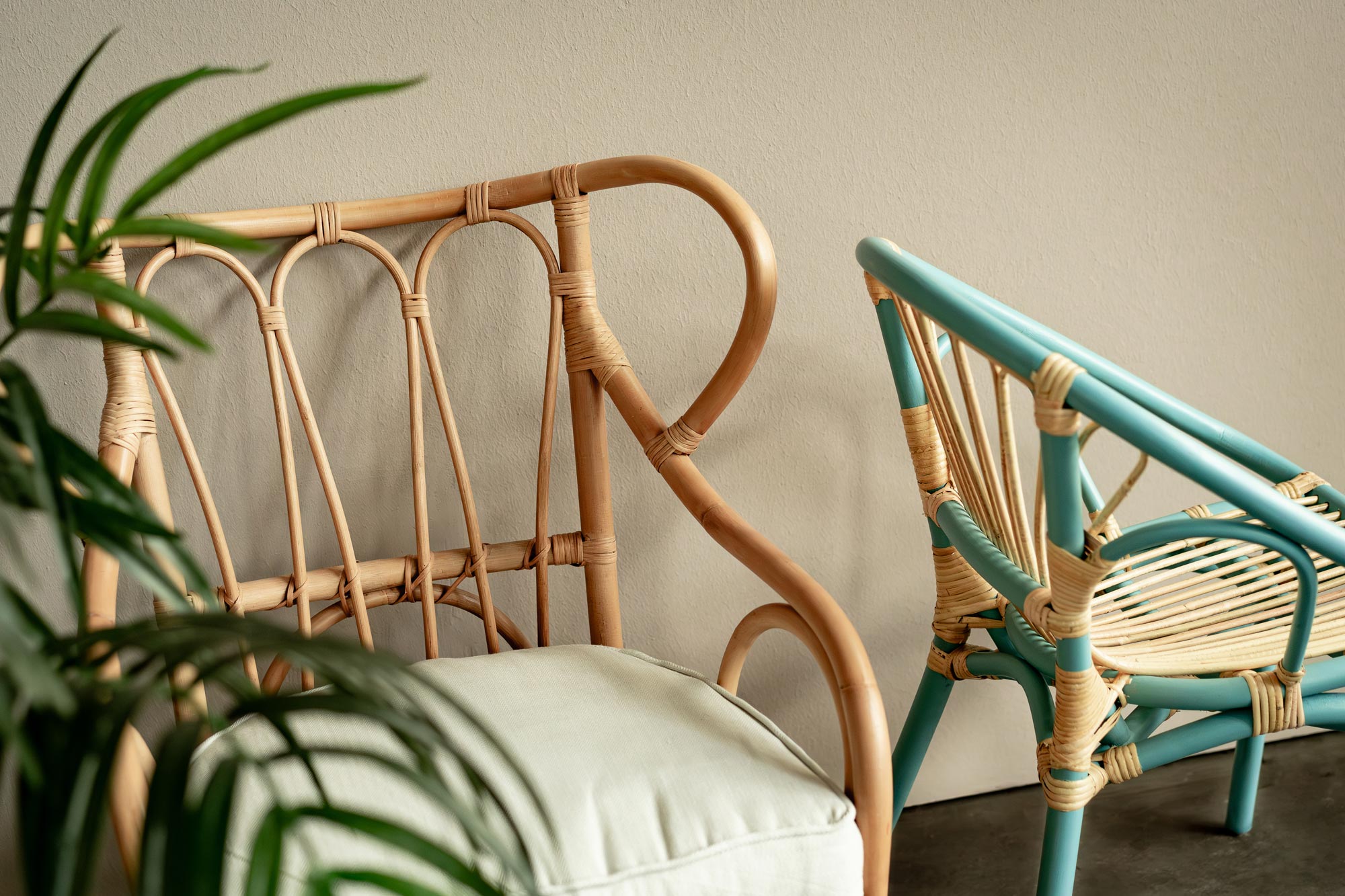 Rattan-Armsessel 'Marie', natur, B 68 cm, H 84 cm, L 68 cm günstig bestellen