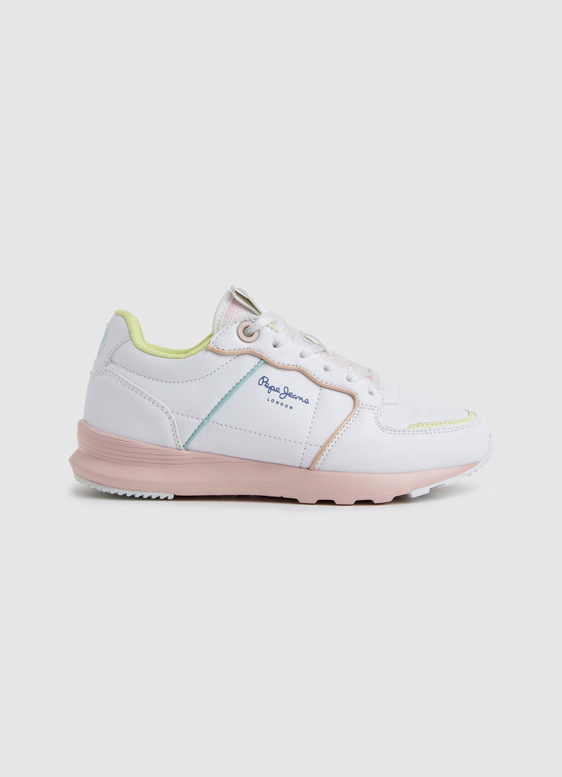 Tênis de corrida York Candy - branco