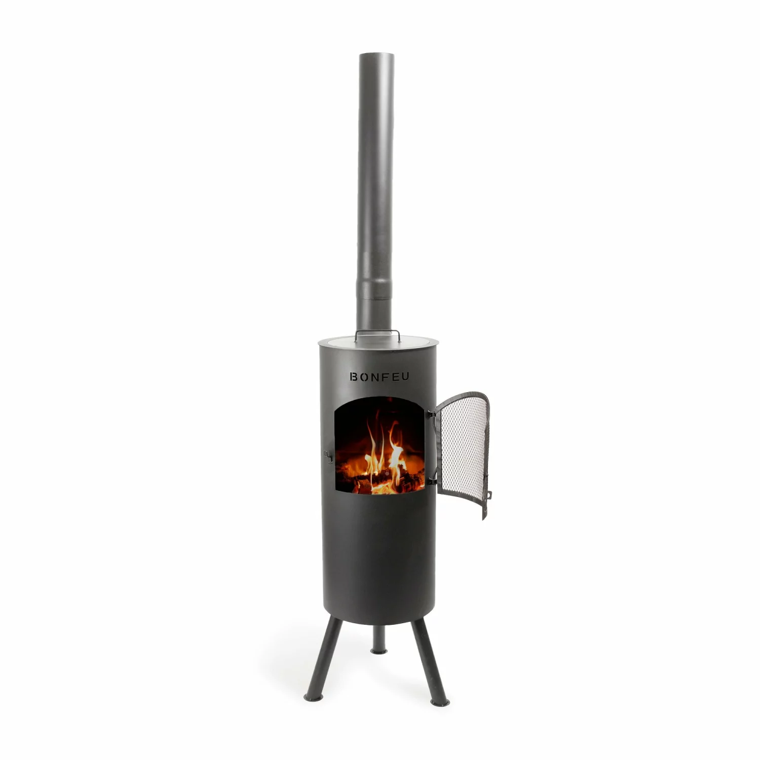 BonFeu 3002 Tuinhaard BonGiano LP - Zwart - 164cm - 30cm