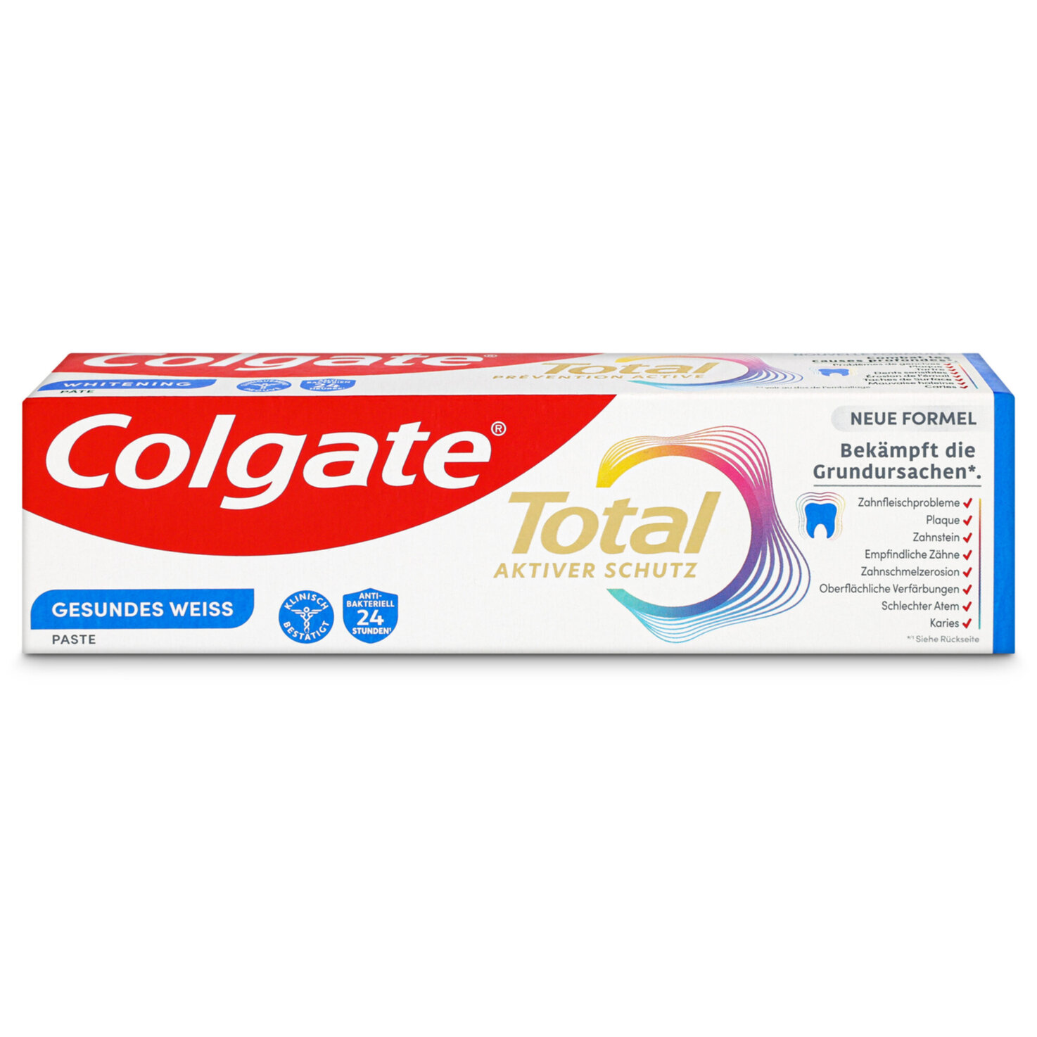 Colgate Total Plus gesundes Weiss Zahnpasta