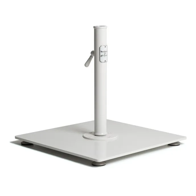 Business & Pleasure Co. Pied de parasol | Blanc