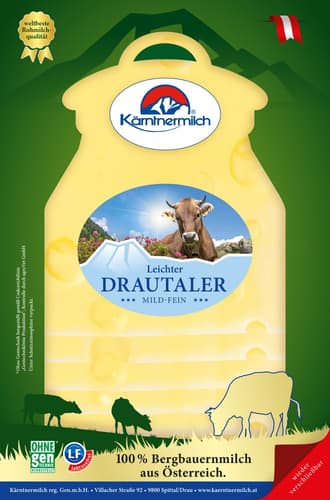 Kärntnermilch Drautaler Leicht in Scheiben