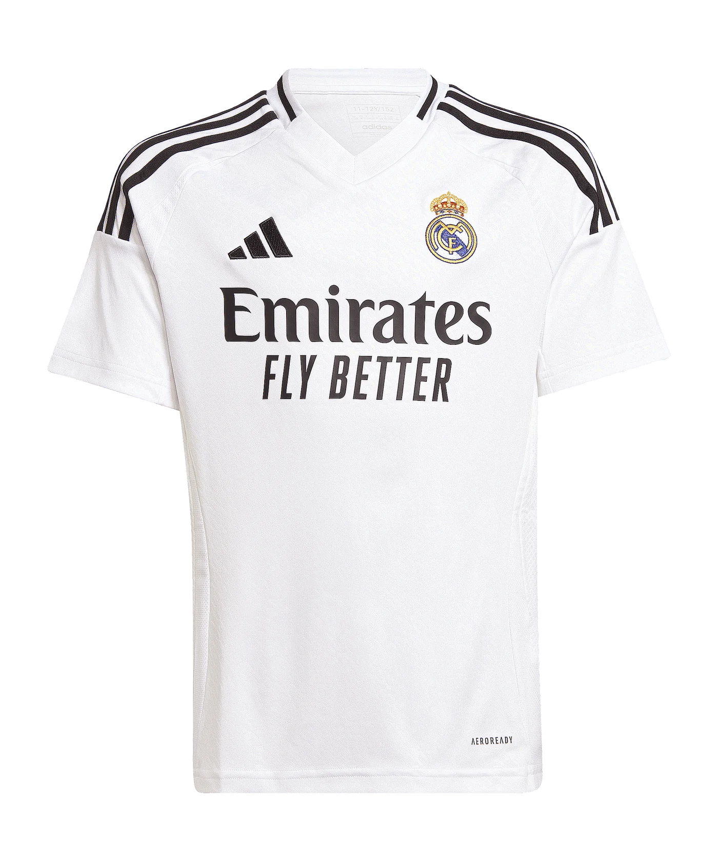 adidas Real Madrid Pro Trikot Home 2024/2025 Kids Weiss